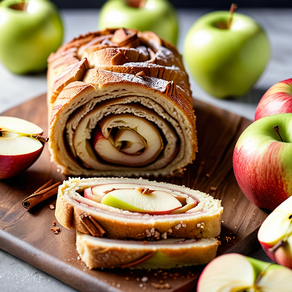Alsace-Inspired Apple Roll Recipe by Dede