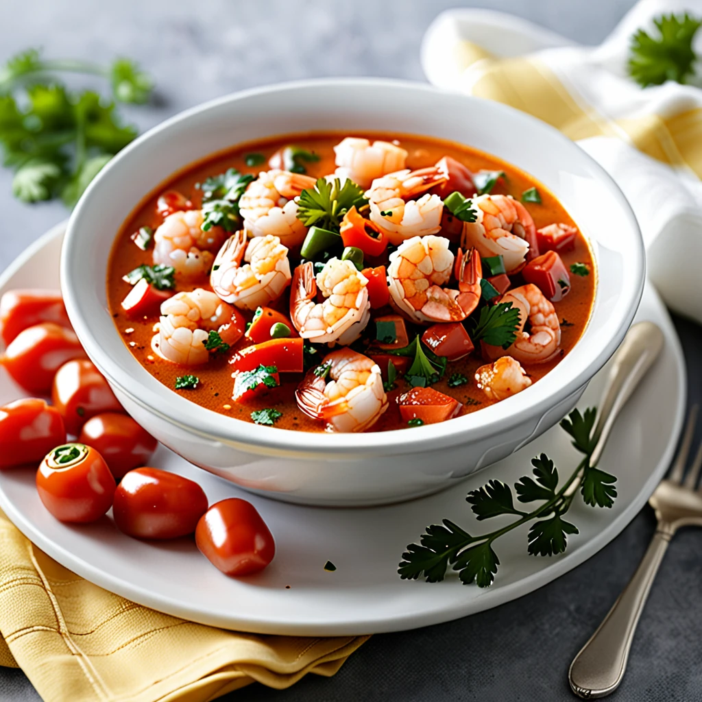 Ann's Spicy Shrimp Stew