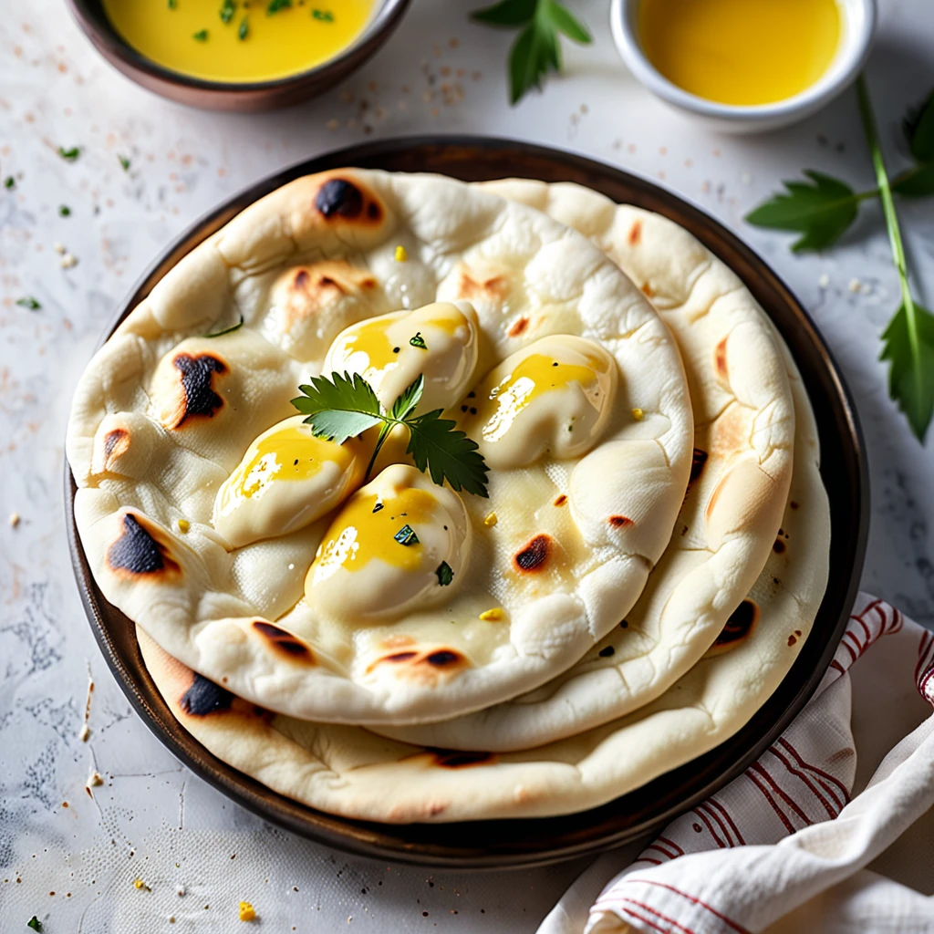 Authentic Indian Naan Bread Recipe