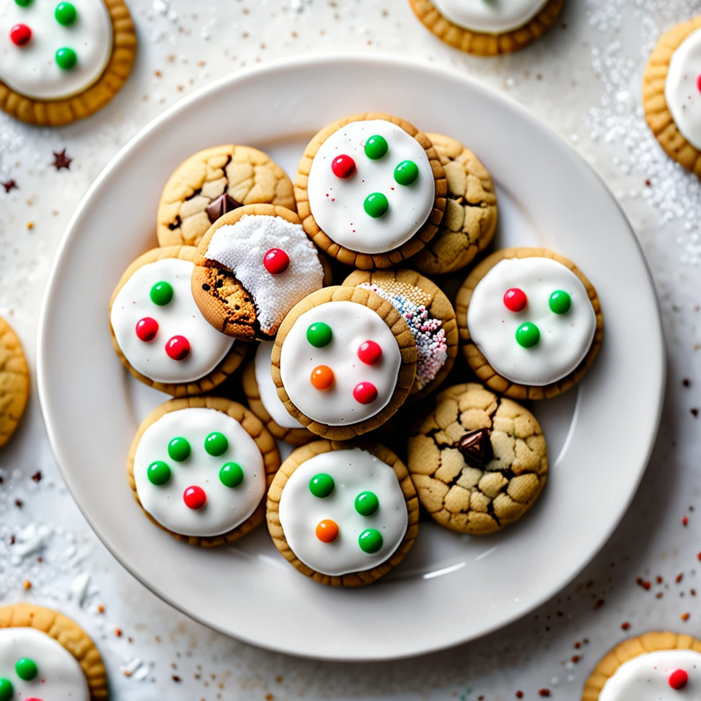 Classic Italian Cookies with Sweet Icing