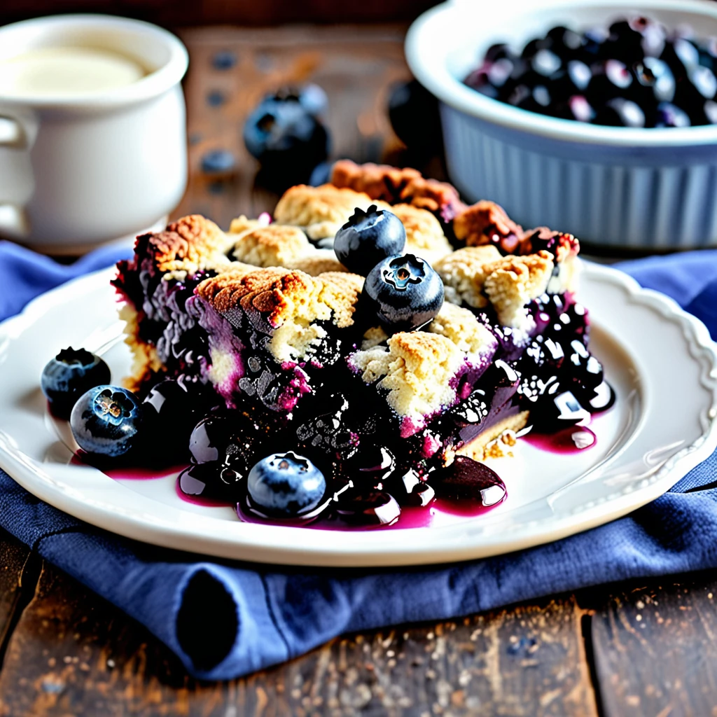 Classic Mennonite Blueberry Cobbler Recipe