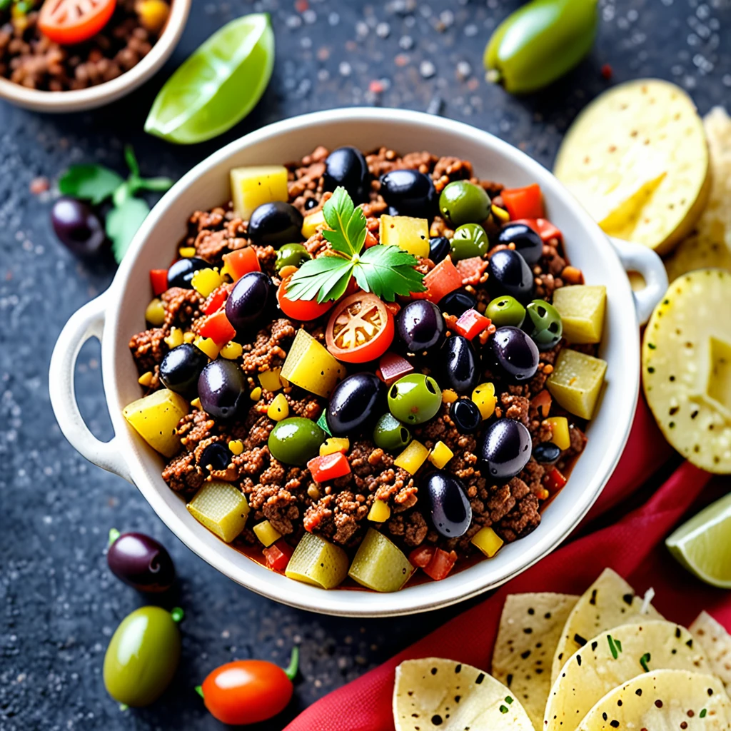 Classic Mexican Picadillo Ground Beef Recipe