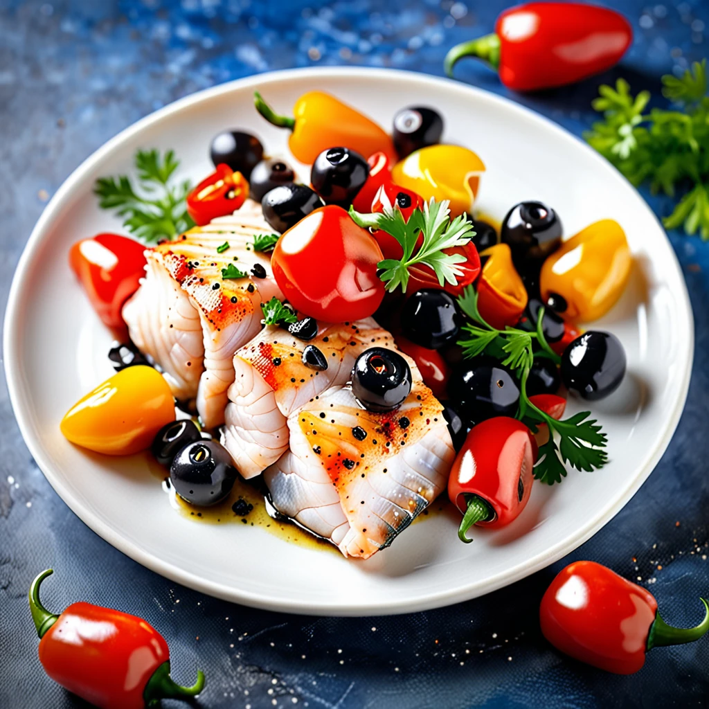 Classic Monkfish Mediterranean Style: A Flavorful Delight