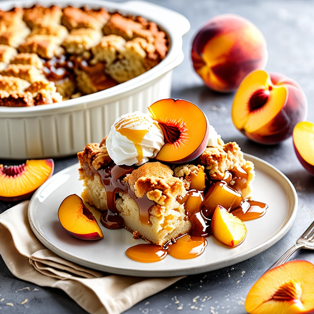 Classic Peach Cobbler Recipe from the USA