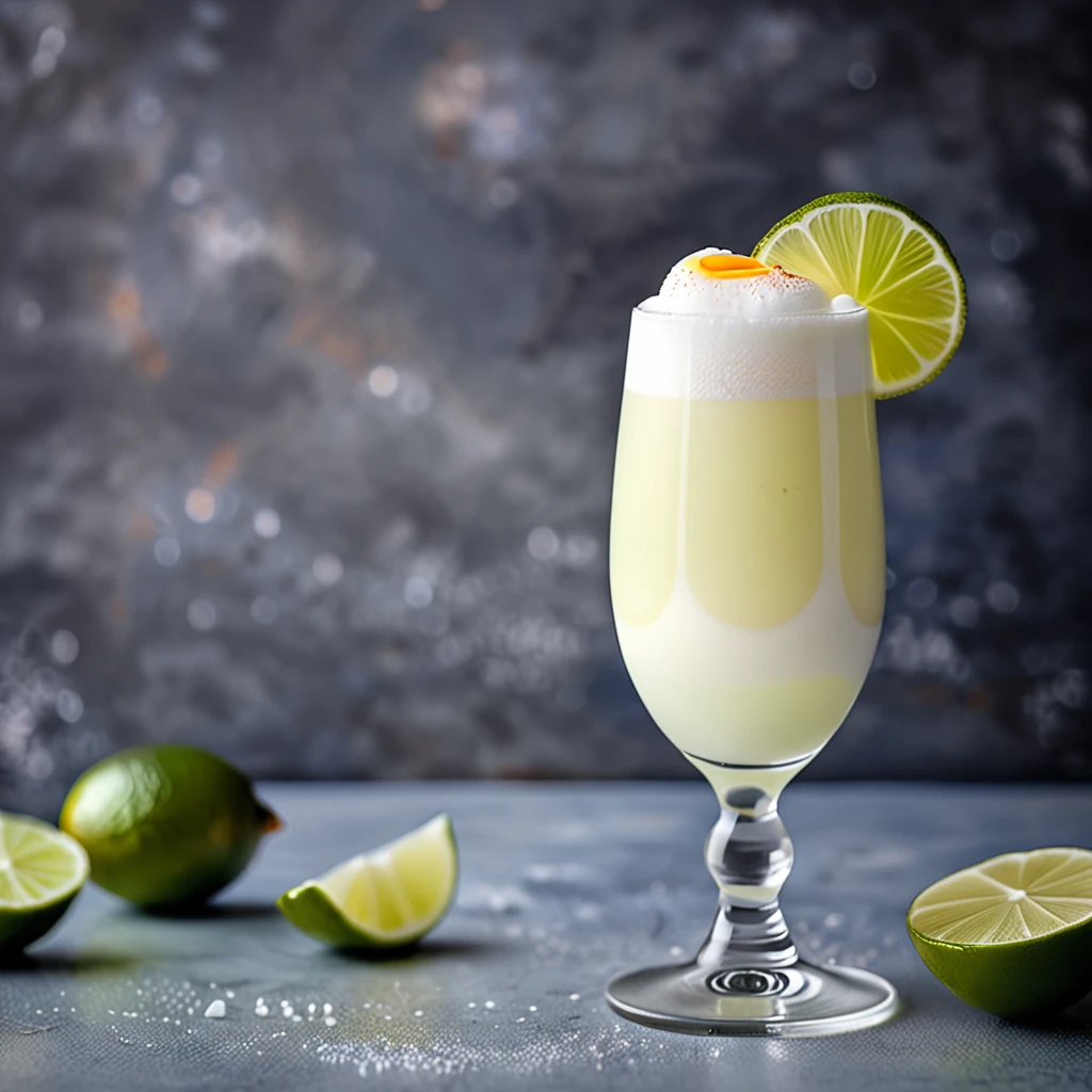 Classic Peruvian Pisco Sour Cocktail Recipe