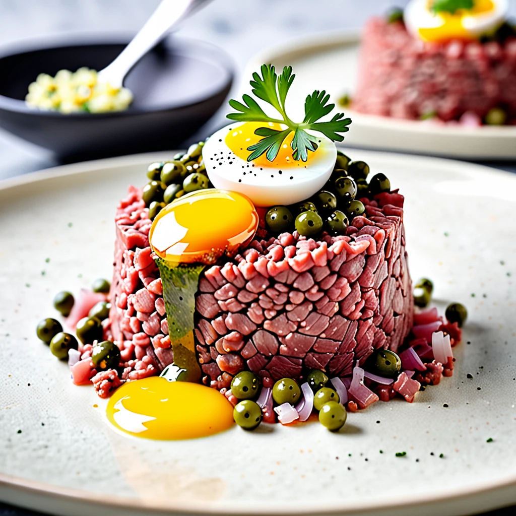 Classic Steak Tartare with a Flavorful Twist