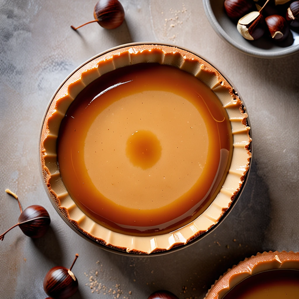 Corsican Chestnut Flour Flan Recipe