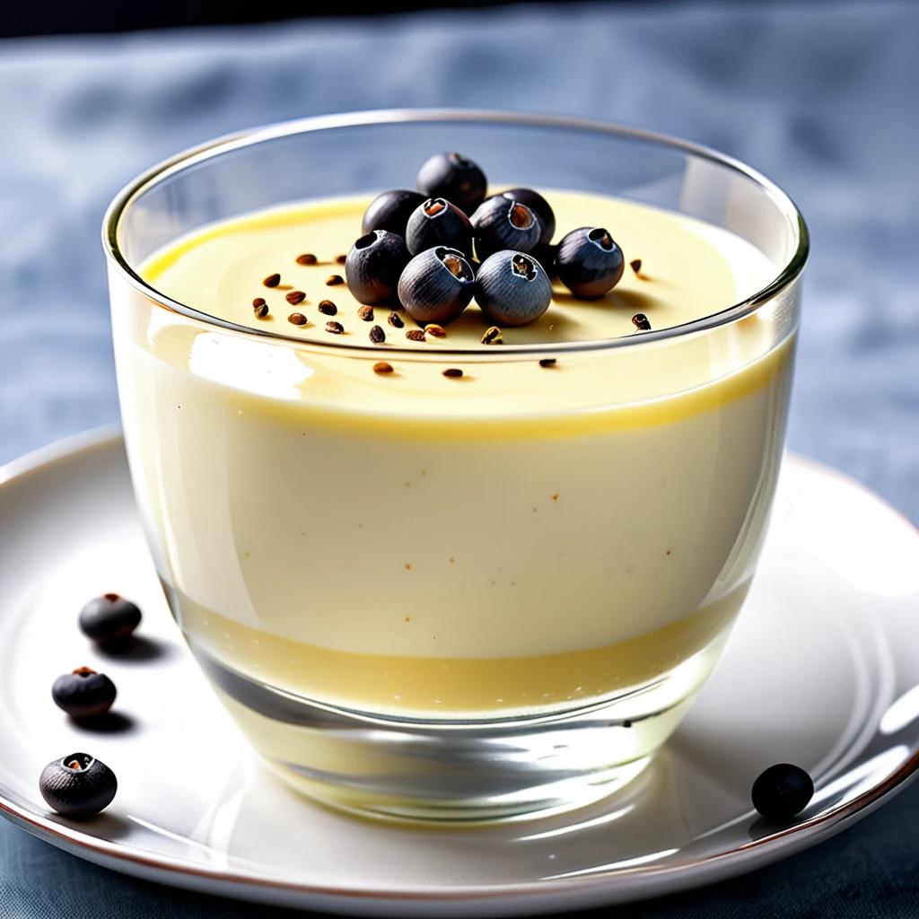 Creamy Italian Vanilla Custard Dessert