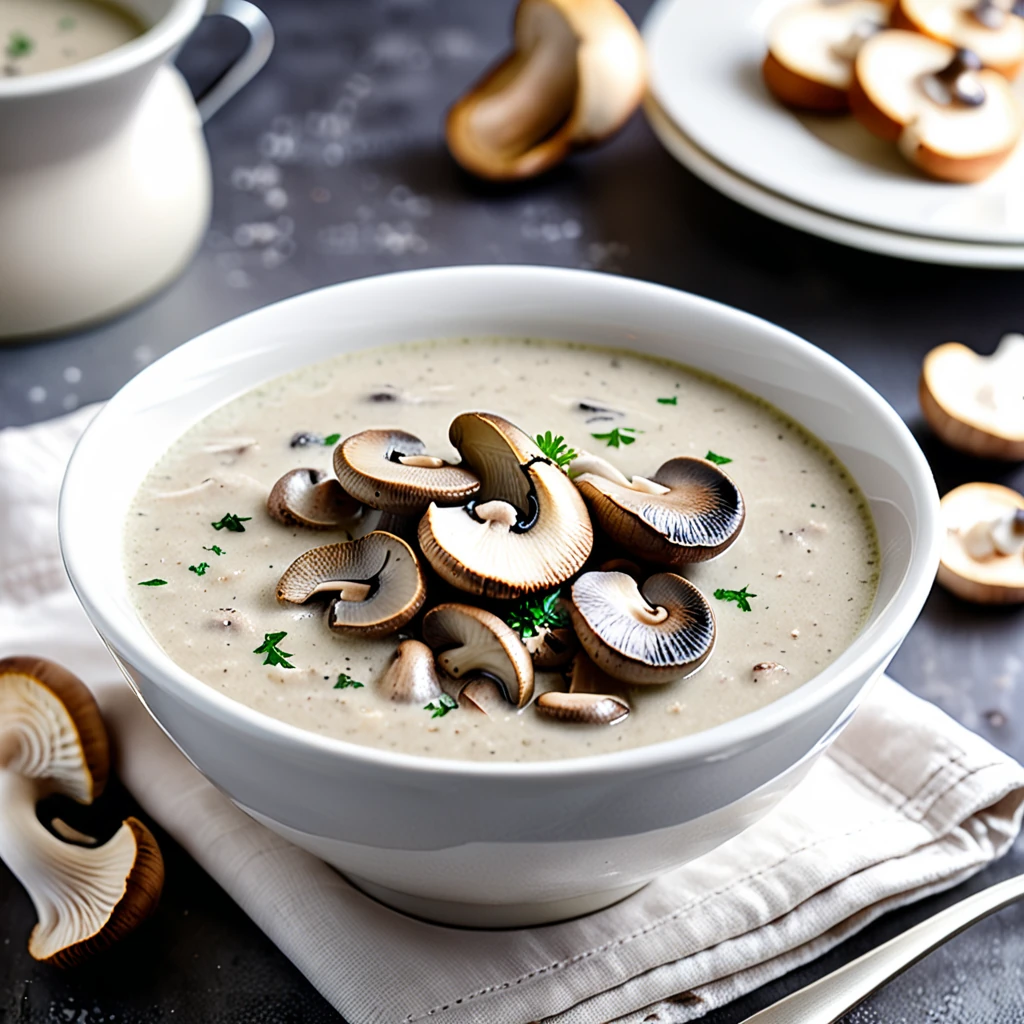 Creamy Mushroom Soup: Easy Homemade Comfort