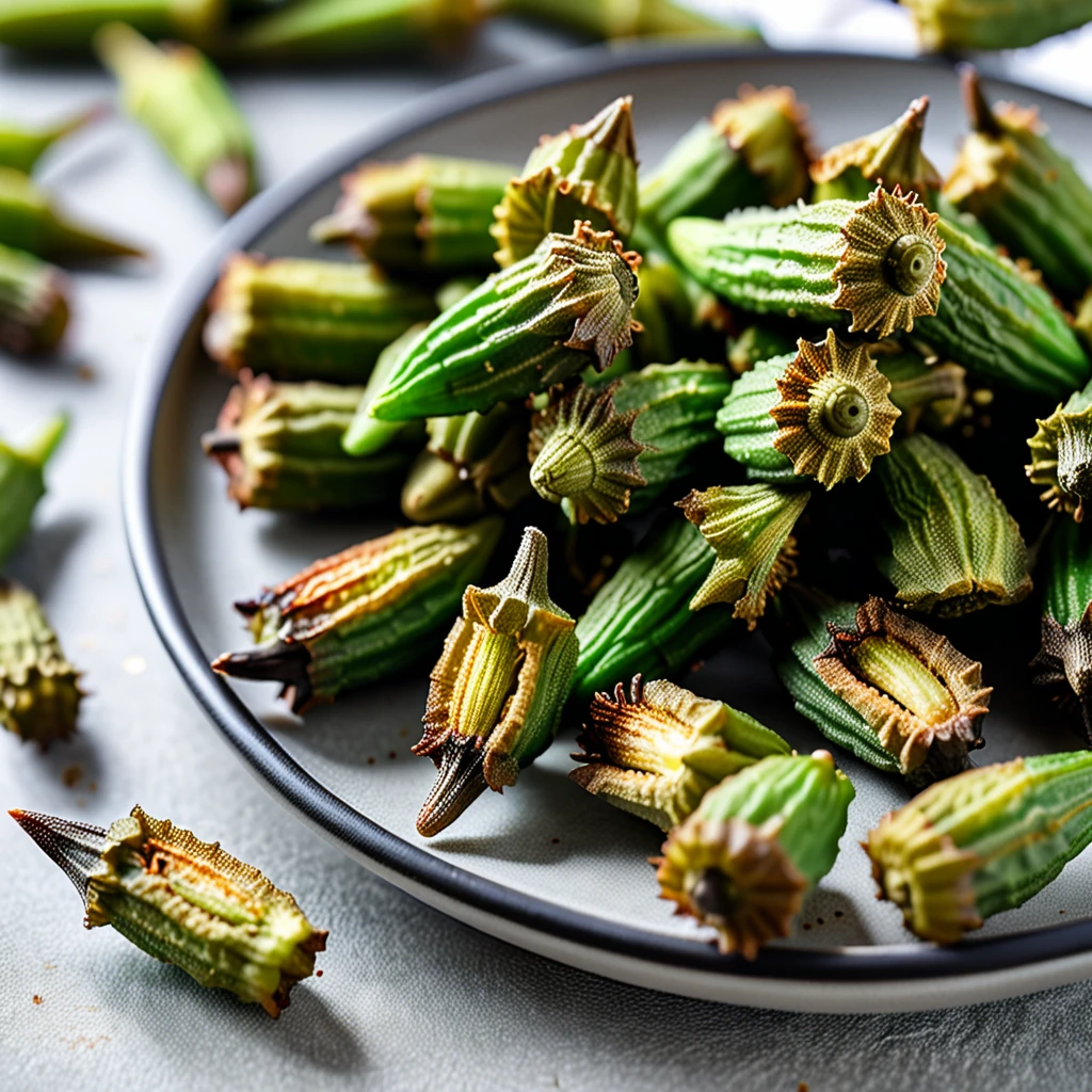 Crispy Air Fryer Fried Okra Recipe