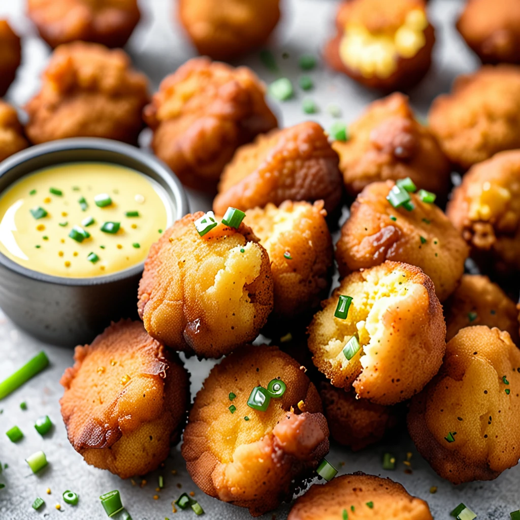 Crispy Air Fryer Hush Puppies Recipe