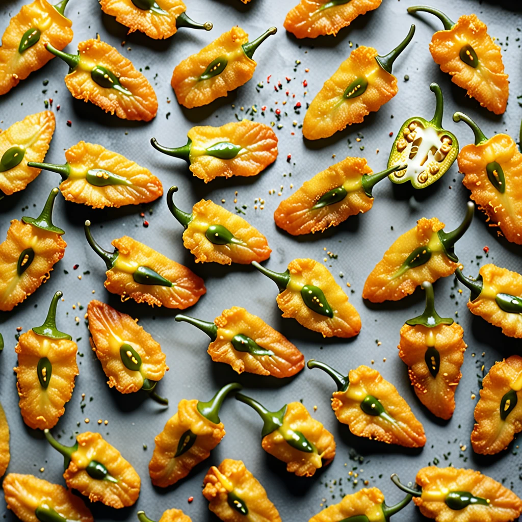 Crispy Deep-Fried Jalapeno Pepper Slices