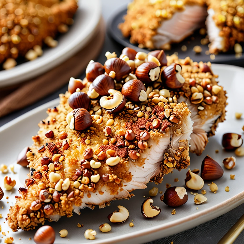 Crispy Hazelnut-Crusted Chicken Recipe
