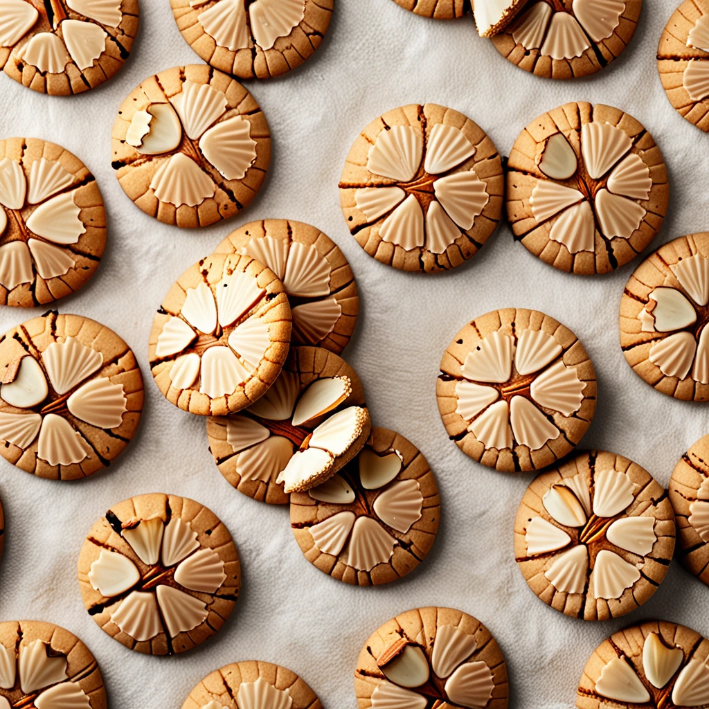 Crunchy Almond Cookies Recipe - Easy and Delicious