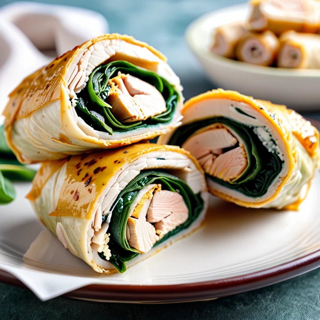 Delicious Chicken Roll-Ups with Tofu Filling