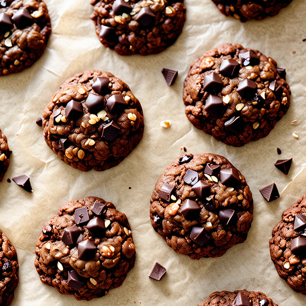Delicious Chocolate Oatmeal Cookies