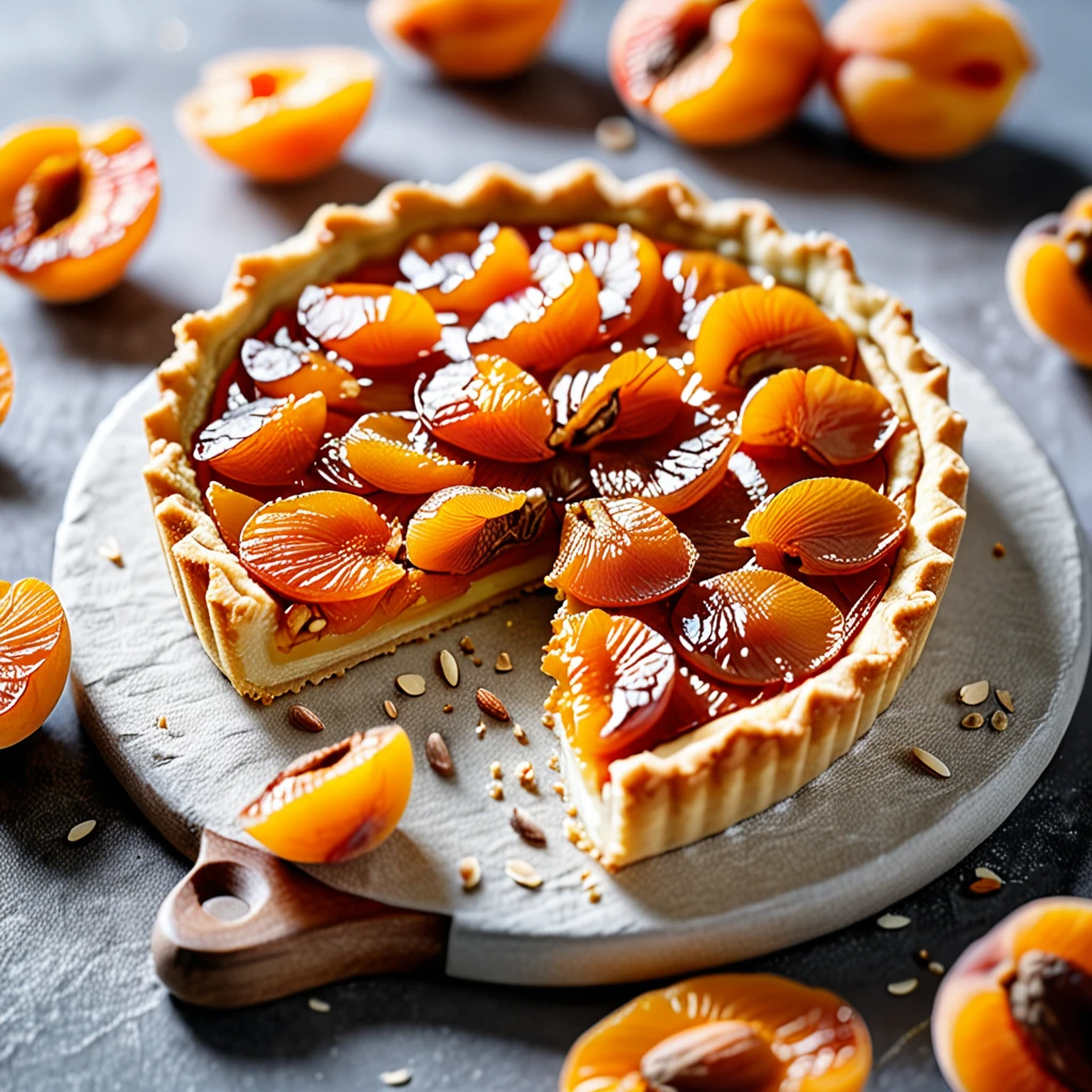 Delicious Dried Apricot Tart Recipe