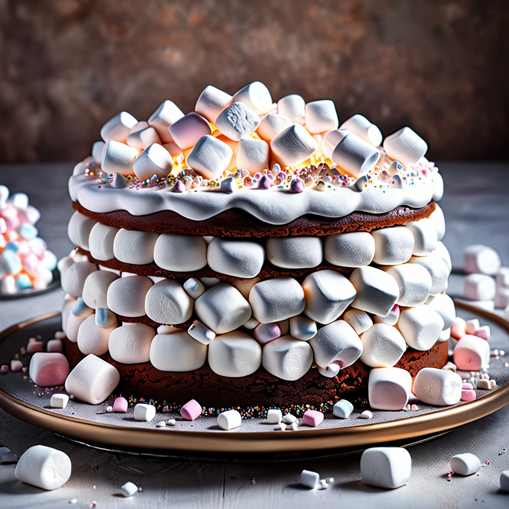 Delicious Marshmallow Cake Recipe
