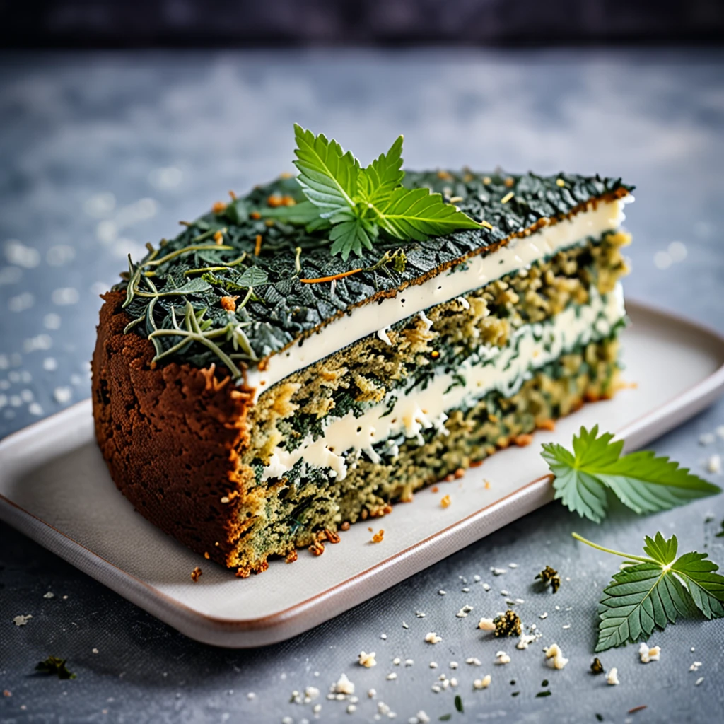 Delicious Nettle Leaf Savory Cake Recipe