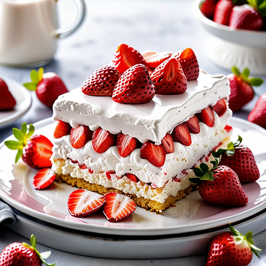 Delicious Strawberry Poke Cake Recipe