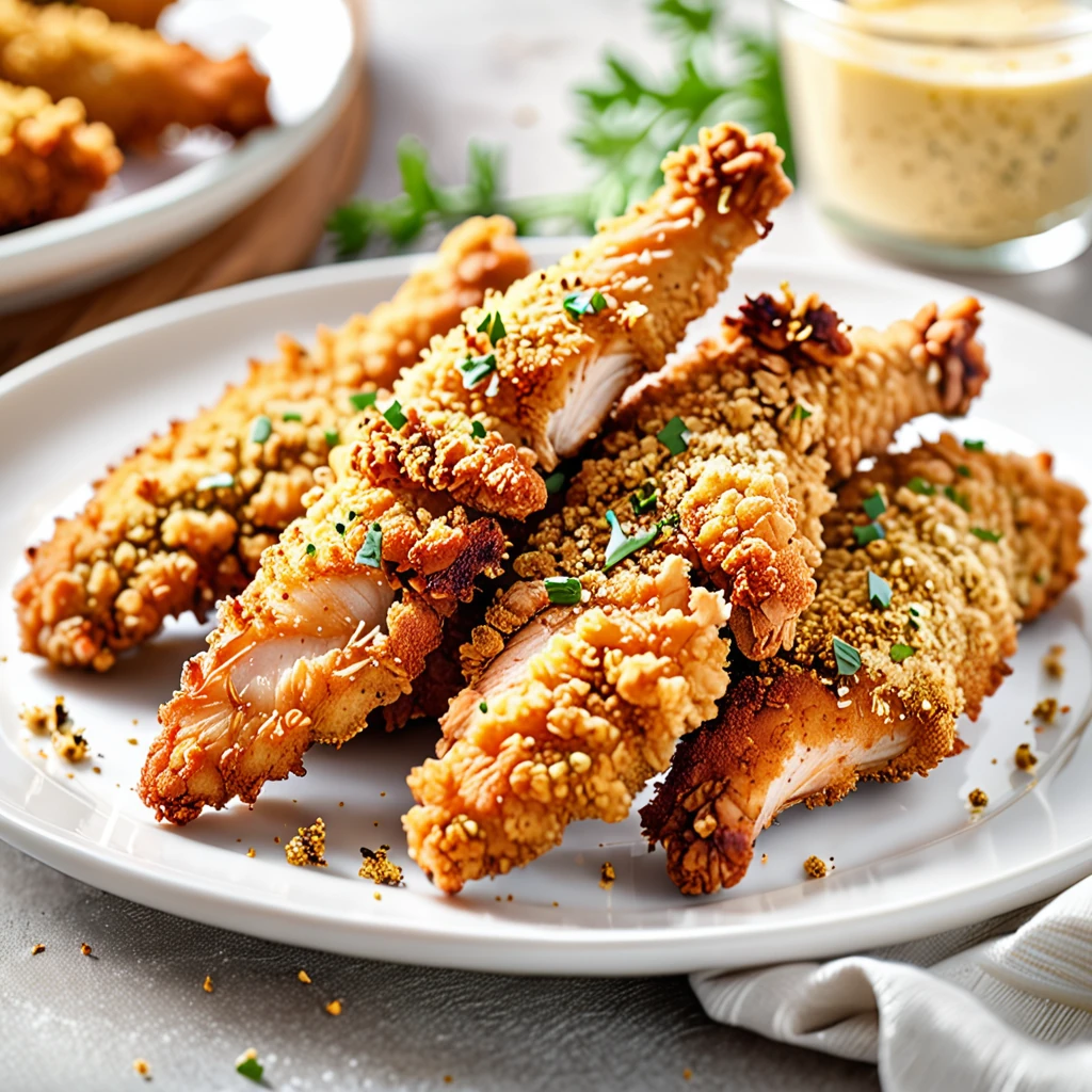 Easy Crispy Oven-Baked Chicken Tenders