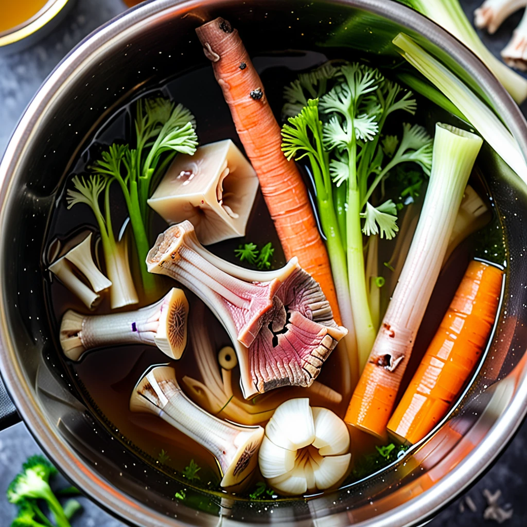 Easy Instant Pot Beef Bone Broth Recipe
