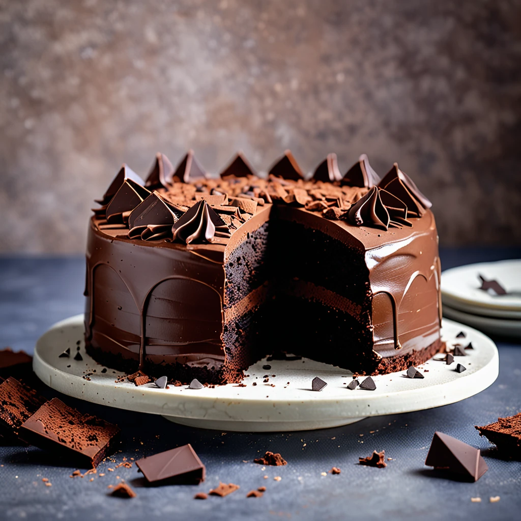 Easy No-Bake Chocolate Cake Recipe