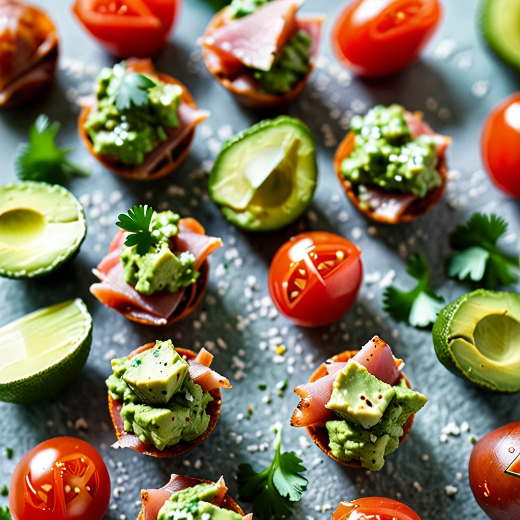 Ham and Guacamole Bites: Easy Savory Appetizers