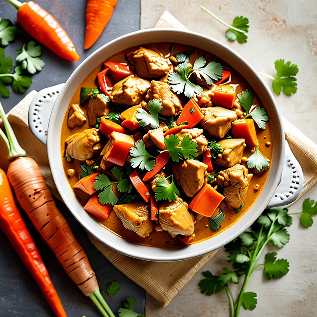 Hearty Chicken and Veggie Curry