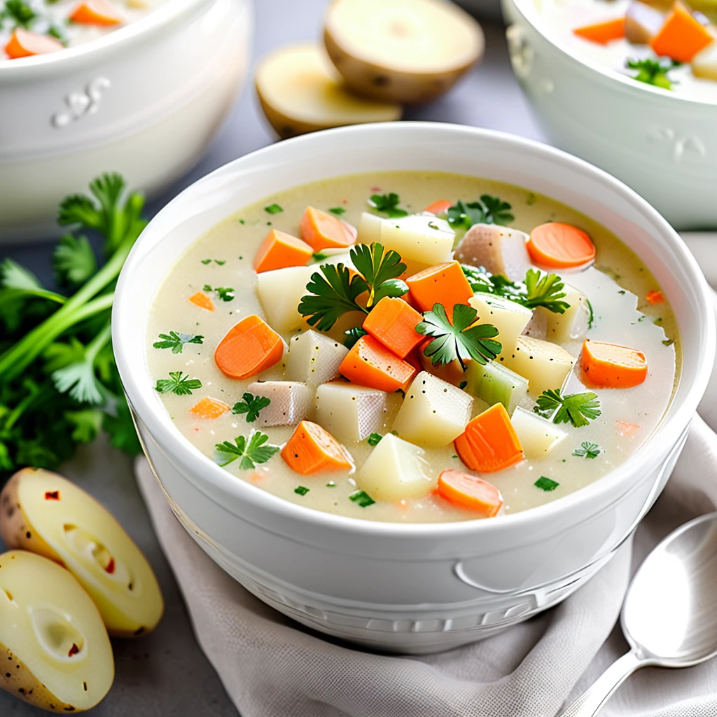 Hearty Irish Potato Soup Recipe