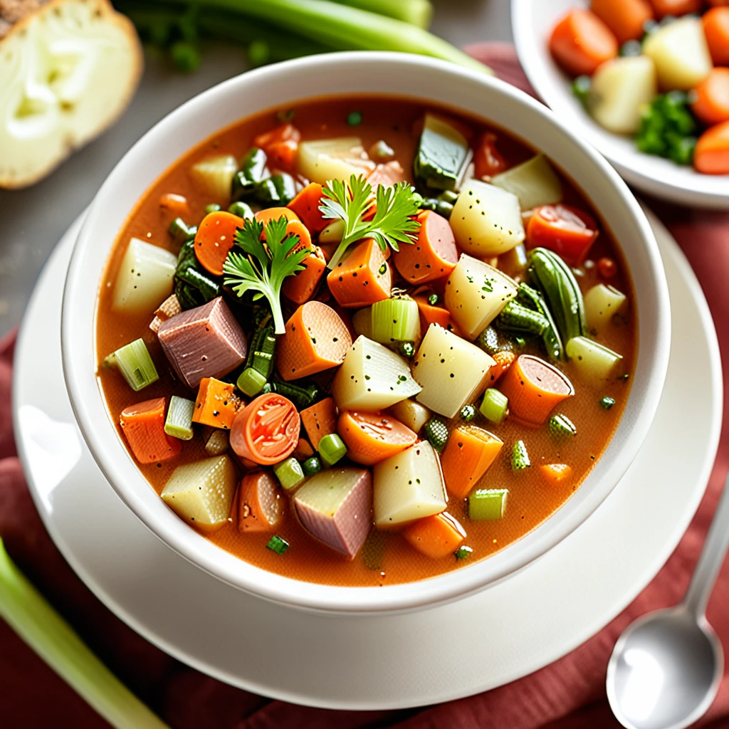 Hearty Vegetable Soup That Warms Your Soul