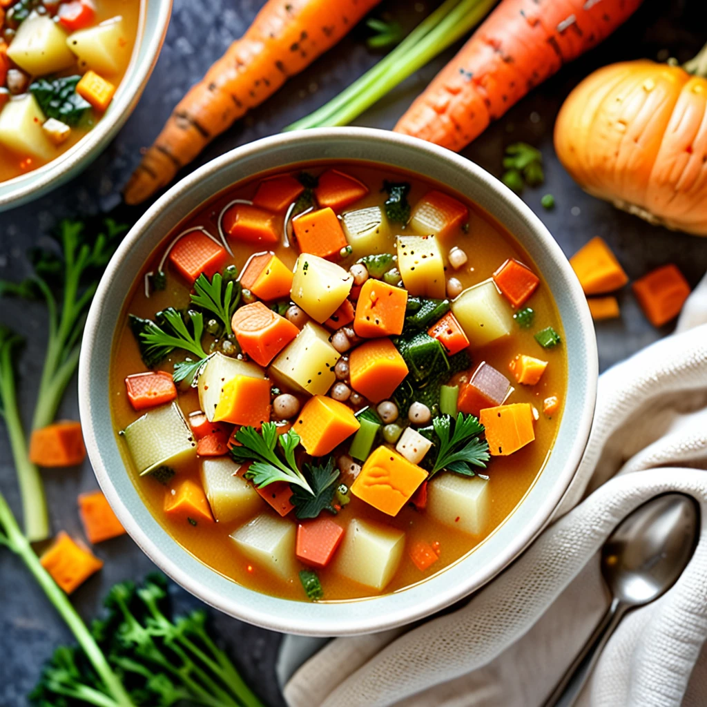 Hearty Winter Solstice Vegetable Soup