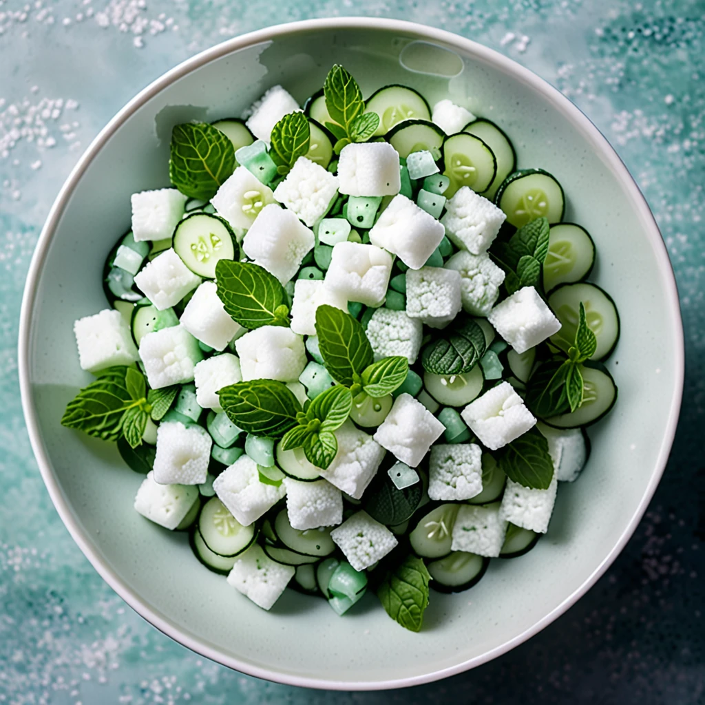 Light and Fluffy Sea Foam Salad
