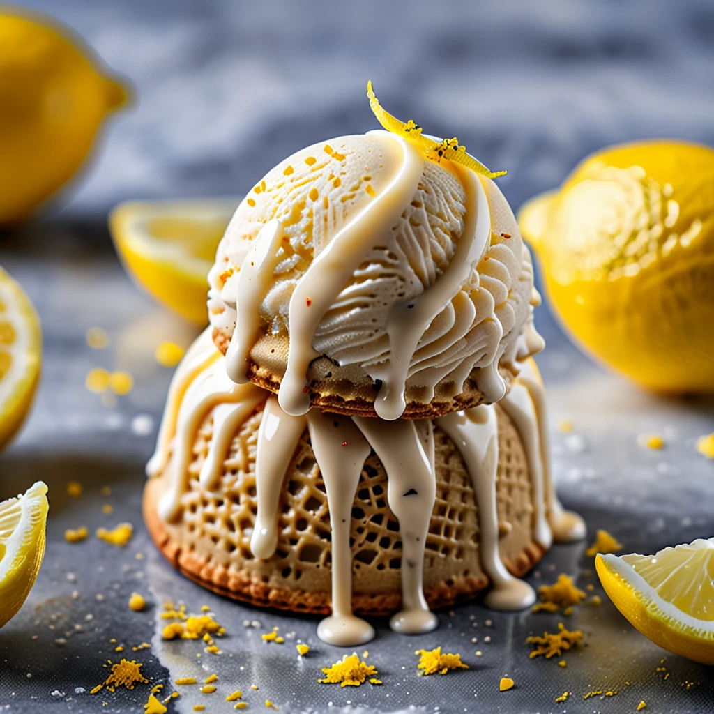 Madeleine Cookie Ice Cream Recipe