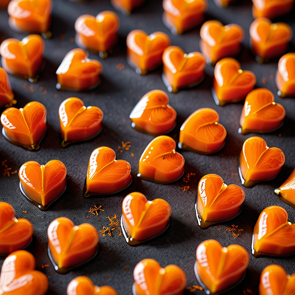 Orange Glazed Carrot Hearts from the 28th Gathering