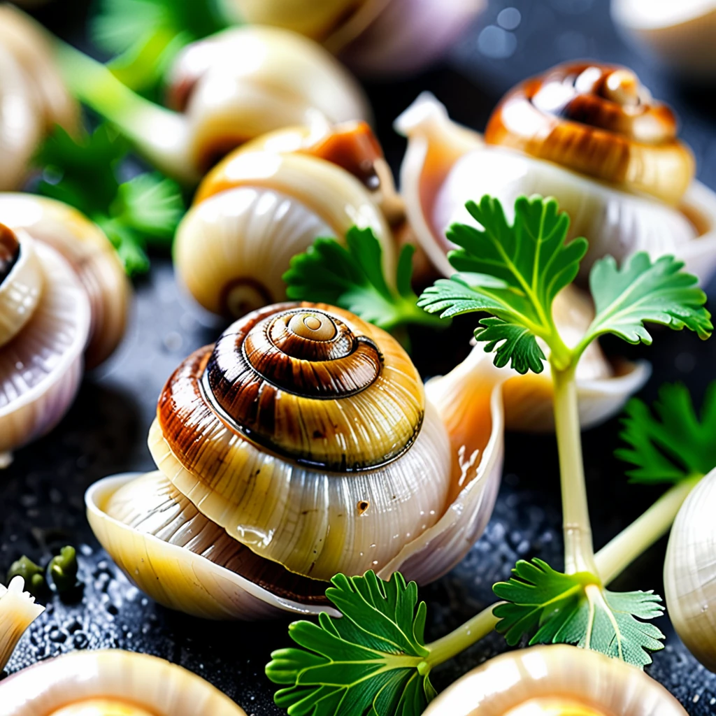 Oven-Baked Garlic Butter Snails