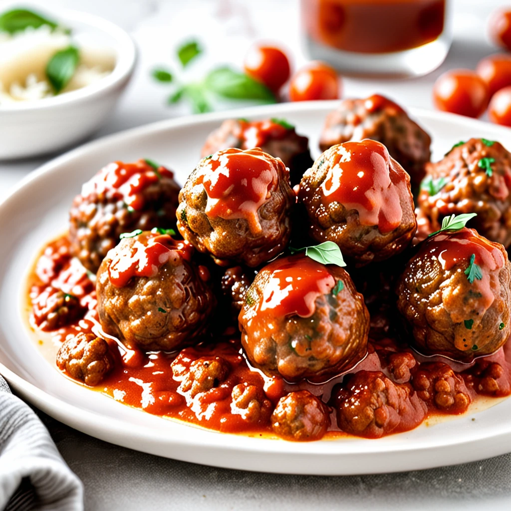 Quick and Easy Party Meatballs Appetizer