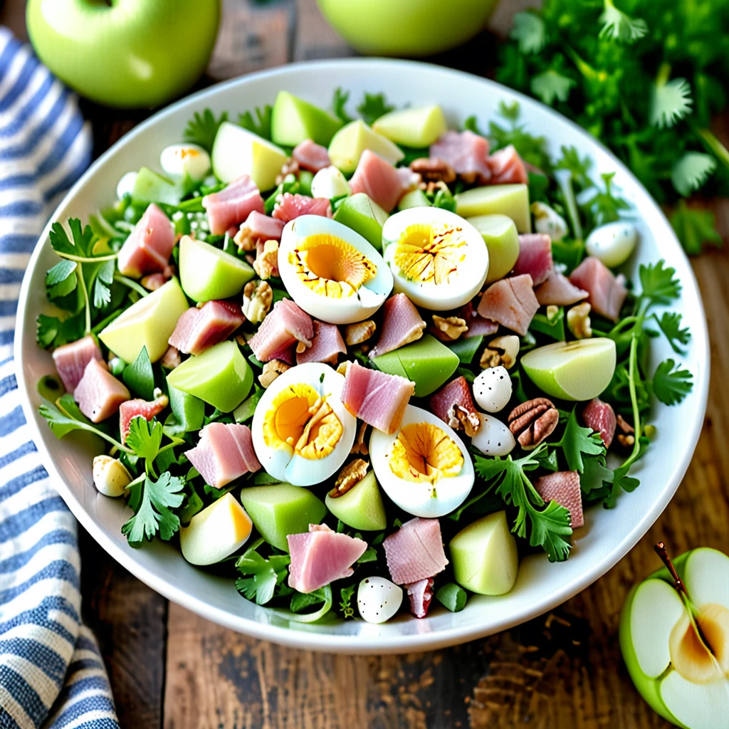 Rustic Normandy Country Style Salad