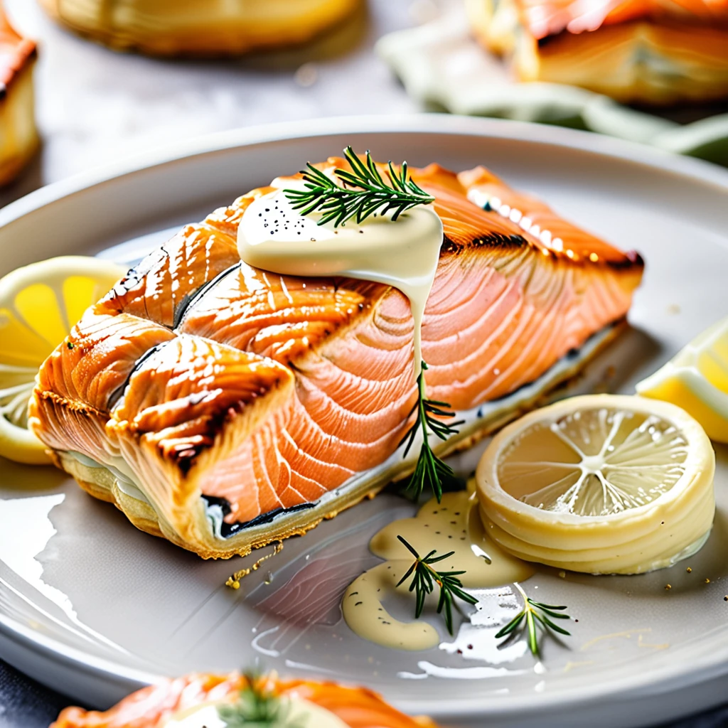 Salmon in Riesling Wine Pastry Crust