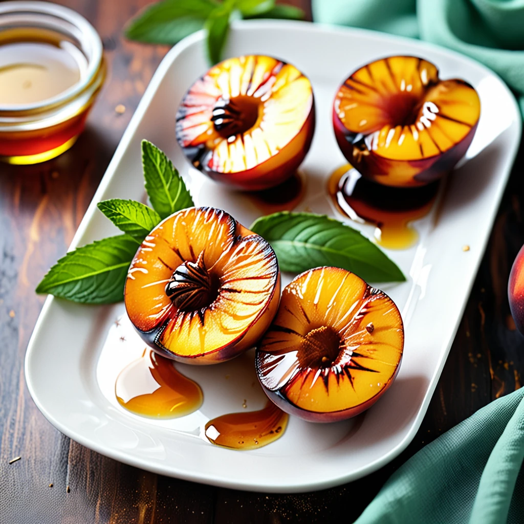 Simple and Delicious Grilled Nectarines Recipe