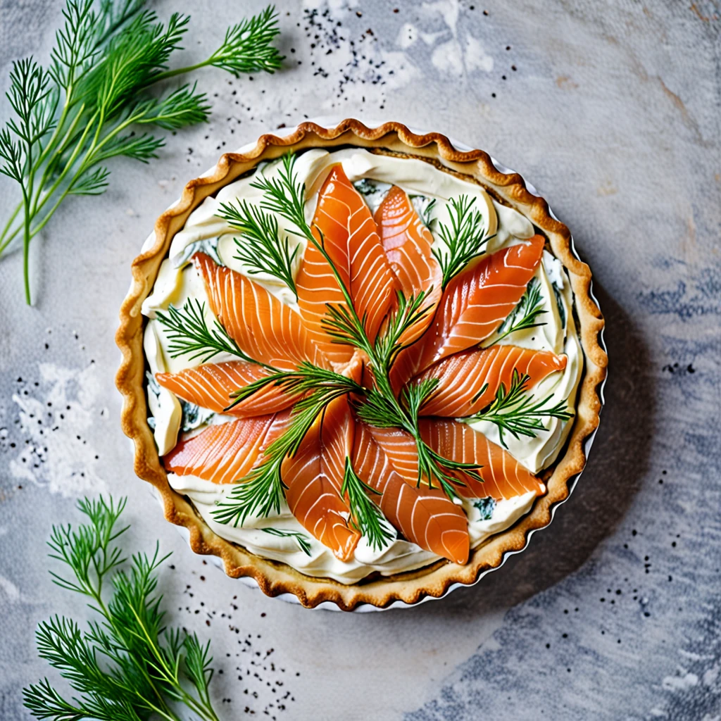 Smoked Trout Tart Recipe
