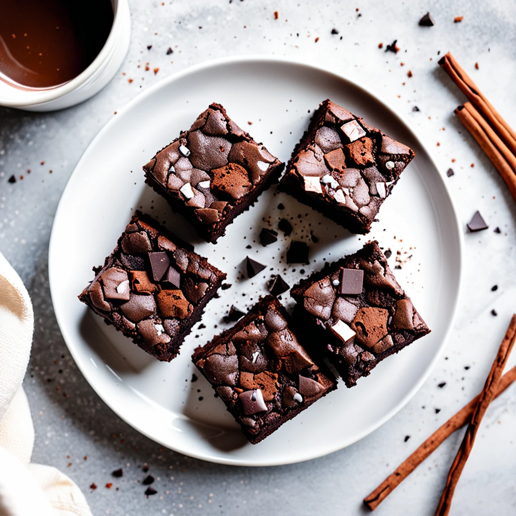Spicy Mexican-Style Brownies with a Kick