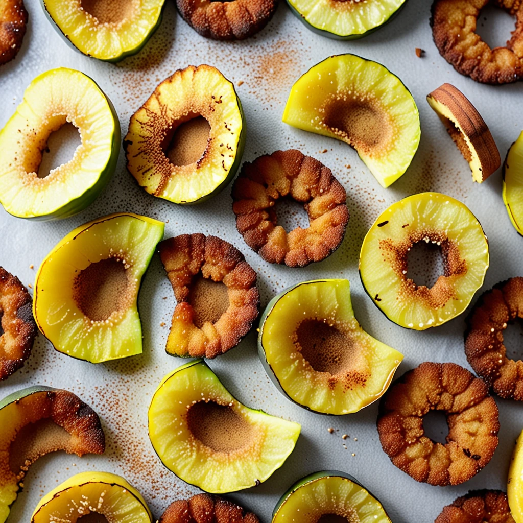 Sweet and Crispy Fried Summer Squash
