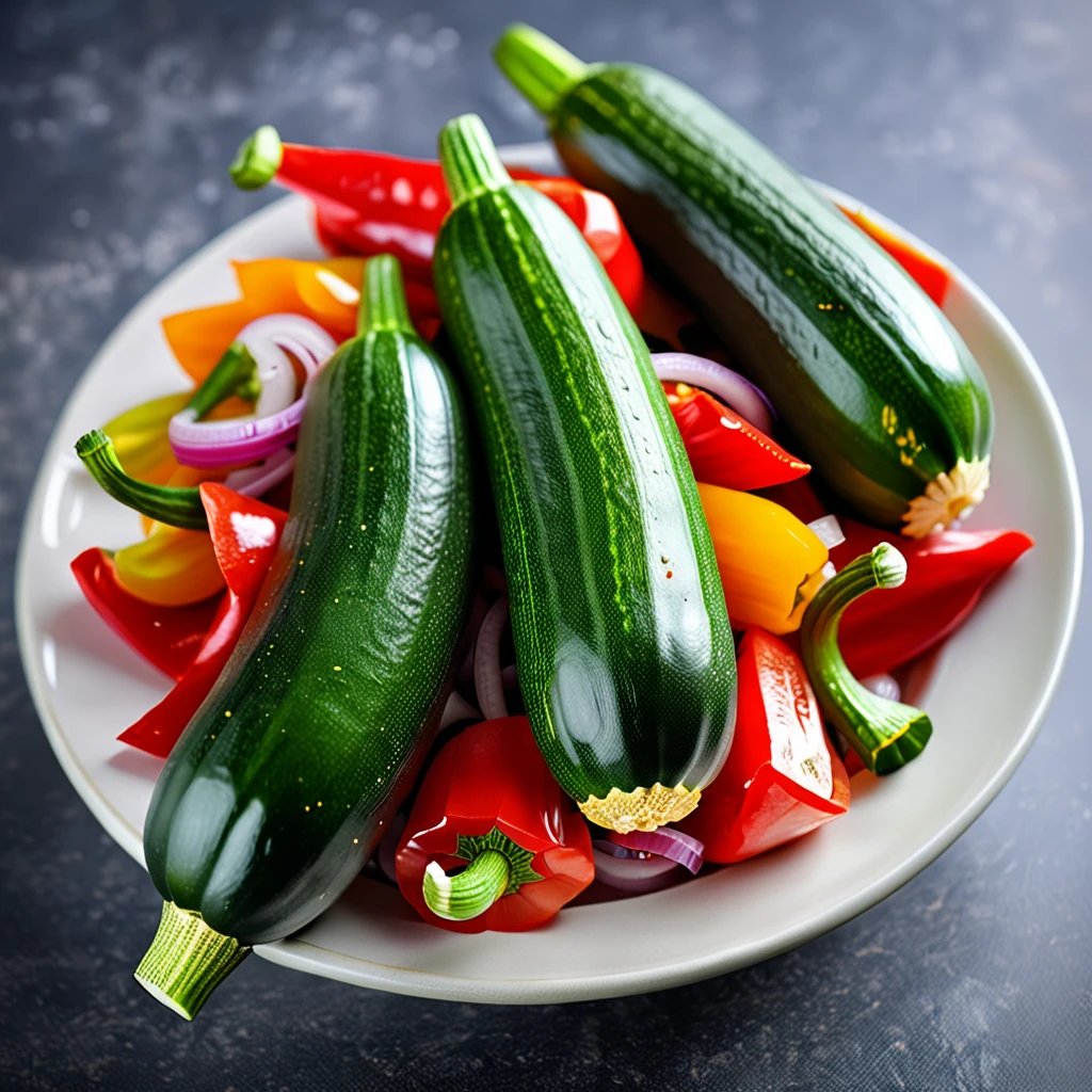 Sweet and Sour Zucchini Delight