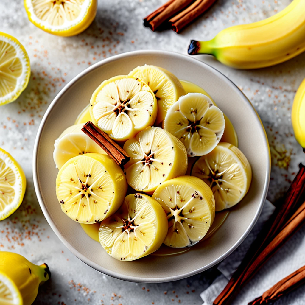 Zesty Lemon Bananas Delight