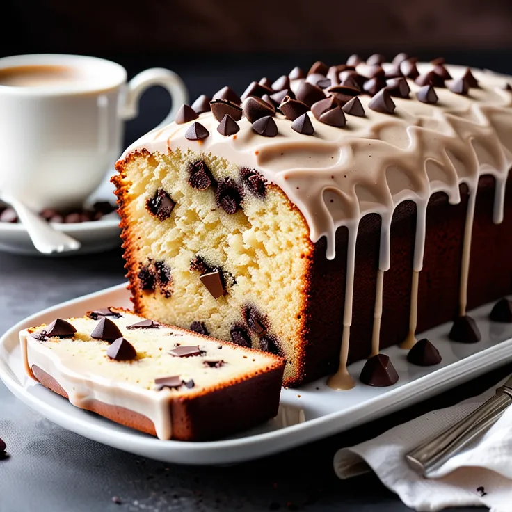 Recipe: Cappuccino Pound Cake With Rich Bittersweet Chocolate