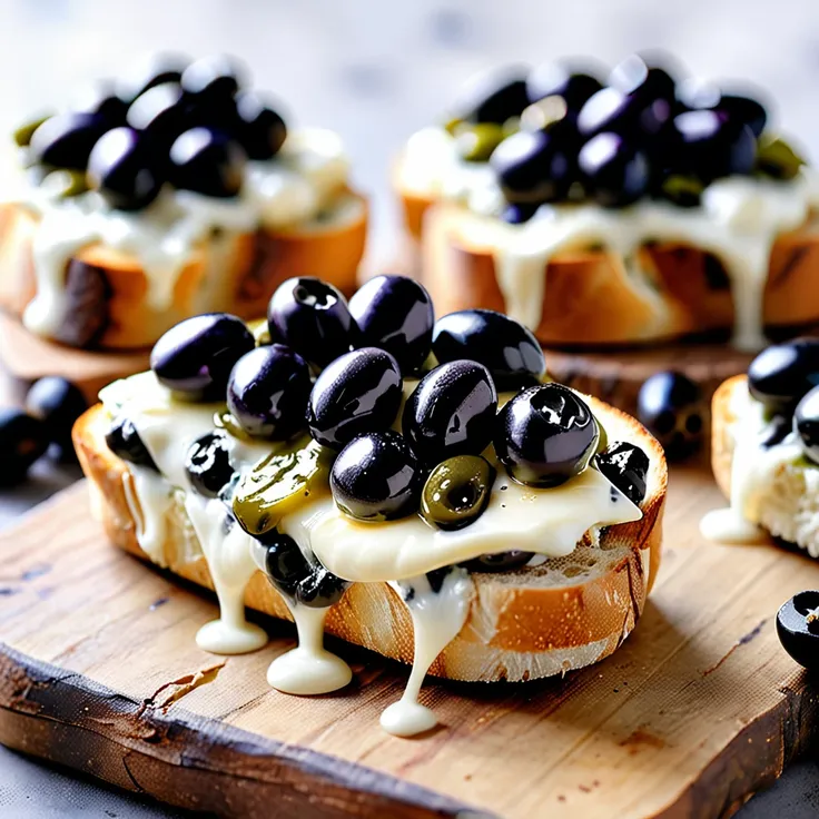 Recipe: Cheesy Olive Melts
