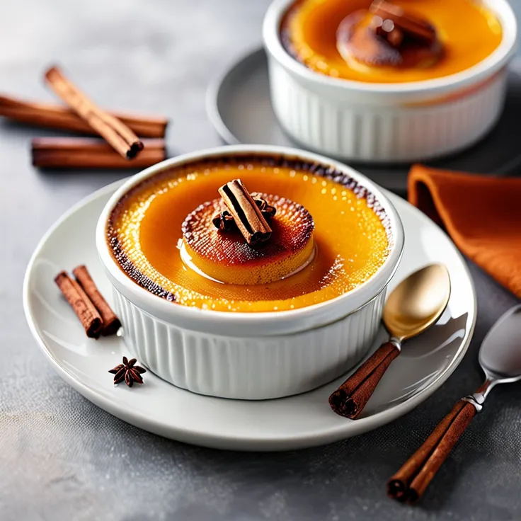 Chef Johns Pumpkin Creme Brulee Dessert Recipe