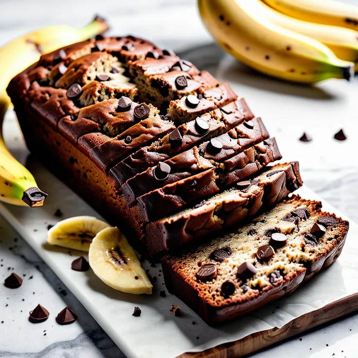 Recipe: Classic Chocolate Chip Banana Bread Recipe