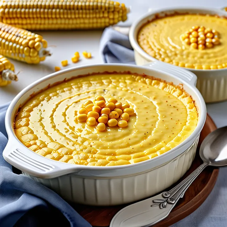 Recipe: Classic Creamy Corn Pudding Recipe